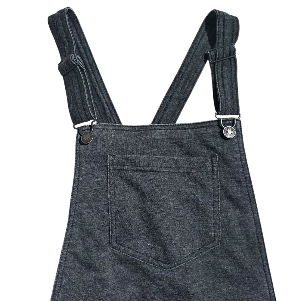Wallflower‎ Women's Charcoal Overalls Shorts M - Picture 2 of 5